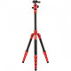Штатив MeFOTO Backpacker S Aluminum - Red (BPSARED) с моноподом